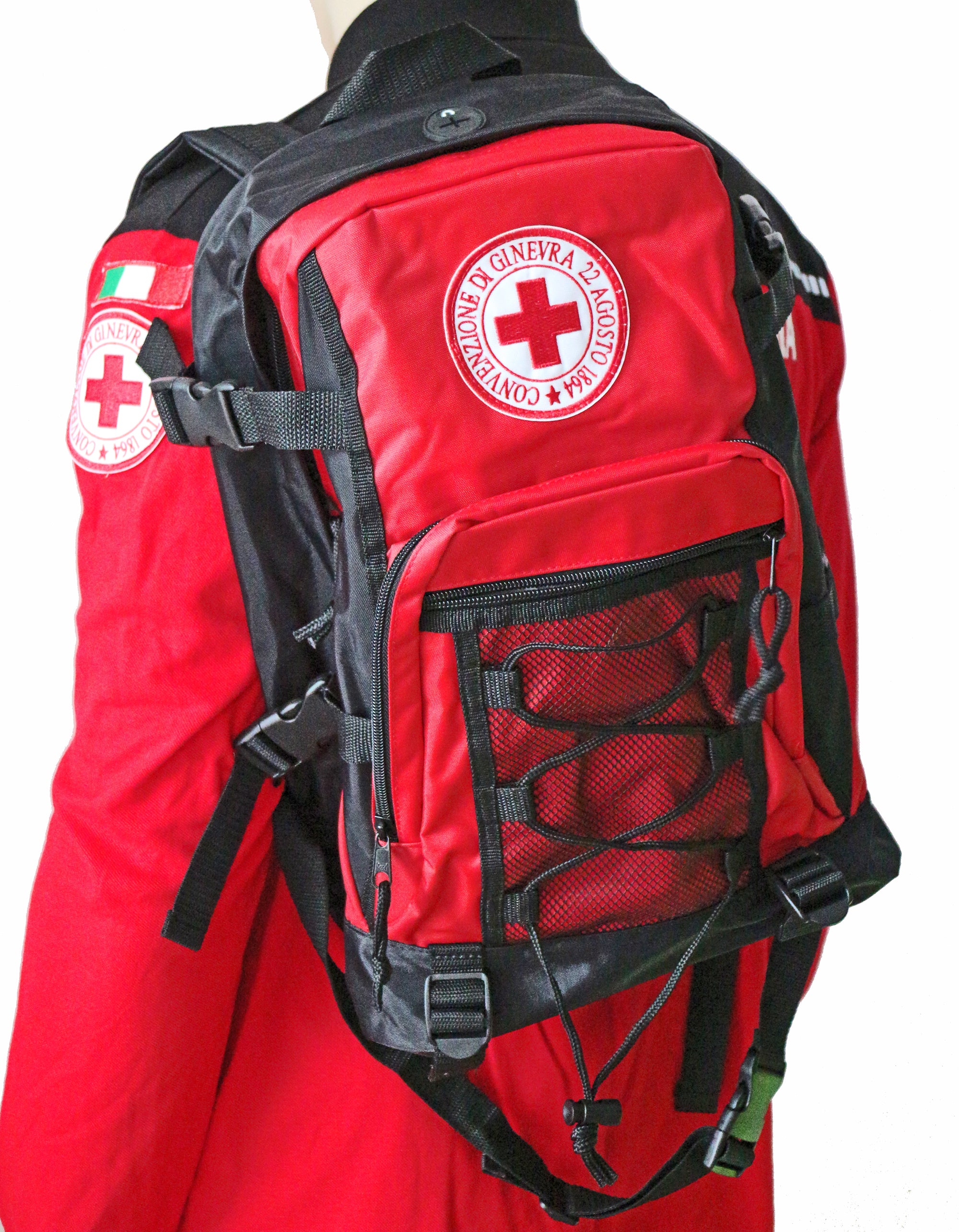 Asbwuo Zaino Tracolla Unisex Con Croce Maltese Rossa: Borsa Da Viaggio E Sport