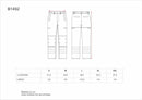 B1492 PANTALONE MULTIPROTEZIONE ALTA VISIBILITA CLASSE 1 PROTEZIONE CHIMICA