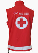 GILET SOFT SHELL CROCE ROSSA ITALIANA