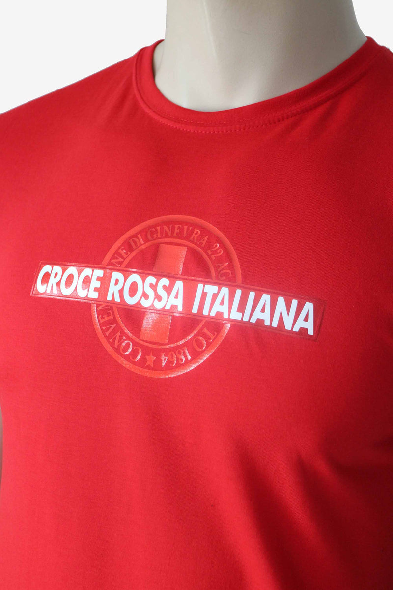 NUOVA T-SHIRT  CROCE ROSSA ITALIANA