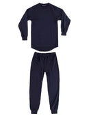 B0098 COMPLETO PANTALONE + T-SHIRT MANICA LUNGA PROTEZIONE FIAMMA