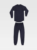 B0098 COMPLETO PANTALONE + T-SHIRT MANICA LUNGA PROTEZIONE FIAMMA