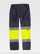 C3218 PANTALONE ELASTICIZZATO ALTA VISIBILITA