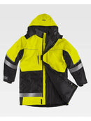C7010 PARKA IMPERMEABILE IMBOTTITO C/BANDE