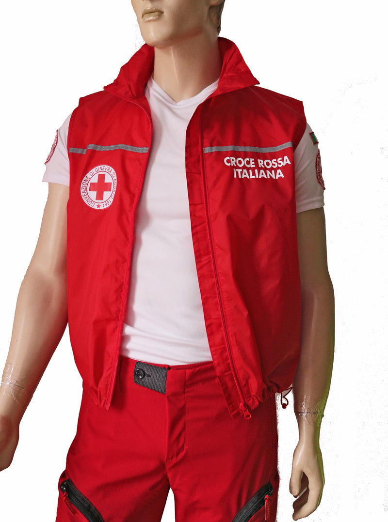 GILET IN RETINA CROCE ROSSA ULTRA LEGGERO