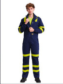 C5096 TUTA DA LAVORO MULTITASCHE TESTTUTO IGNIFUGO