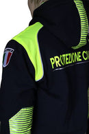 FELPA PROTEZIONE CIVILE CON CAPPUCCIO