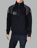 FELPA SOCCORSO PIPING YELLOW