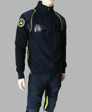 FELPA SOCCORSO PIPING YELLOW