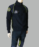 FELPA SOCCORSO PIPING YELLOW