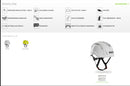 CASCO / ALMETTO   KASK WHE00074- ZENITH X HI VIZ EN 397 / EN 50365