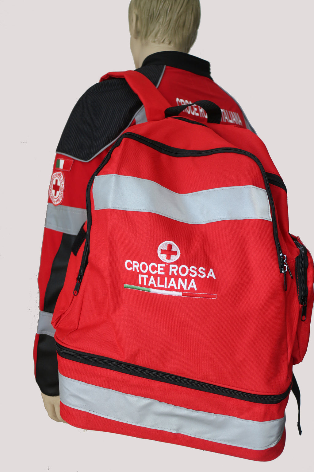 Zaino rosso grande litri 36 cri Croce Rossa - Zaini CRI croce rossa Zaino rosso grande litri 36 cri Croce Rossa - Zaini CRI croce rossa