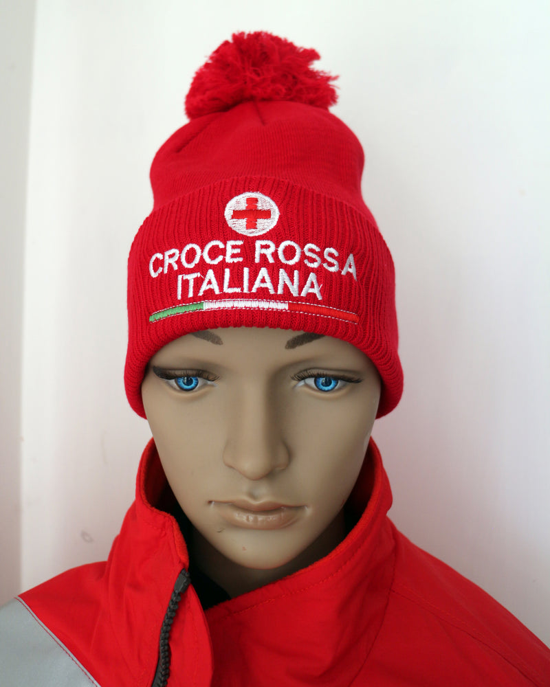 Red Eyes Berretto Rosso Personalizzato, Berretto Con Iniziale