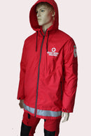 Giacca unisex con cappuccio foderato in micropile